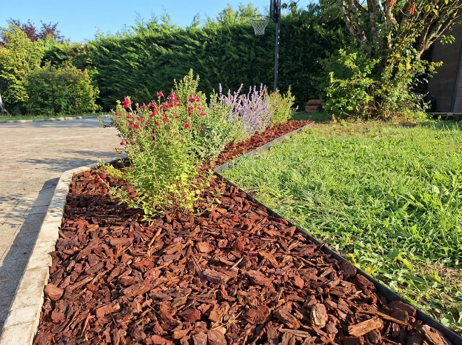 Jardin potager extérieur en plein air, par beau temps