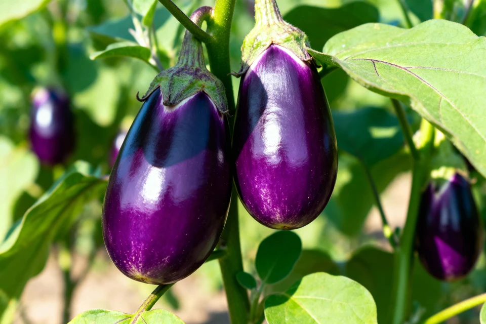 Scène extérieure de jardin potager avec panier d'osier contenant récolte de légumes frais
